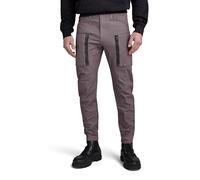 G-Star Para Hombre Pantalón Zip Pocket 3D Skinny Cargo, Gris (rabbit D21975-D504-G077), 32W / 32L