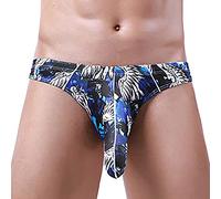 G String Hombres Para Sexo, Pantalones Cortos De Ciclismo Para Hombre Ropa Interior Corto Elepante Tangas Algodón Tangas Transpirable Lencería Cuidado de la Salud Lencería Colorido Letra Elástica Ropa