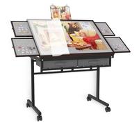 G TALECO Mesa de rompecabeza ajustable 1500 piezas, 5 ángulos, cajones hacia arriba