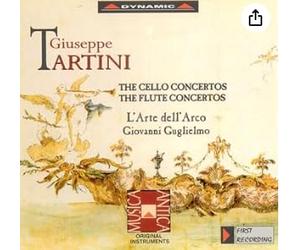 G. Tartini - Cello Concertos / Flute Ctos / Sonata a Quattro