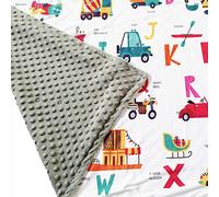 G-Tree súper blando Minky manta para el bebé - manta de felpa cómodo para el regalo del bebé, manta para niñas, niños, cuarto de niños, Cochecito, cuna de recepción (47.2x30INCH, gris)