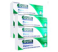 G.U.M Pasta de dientes GUM Original White - Lote de 6 x 75 ml