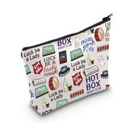 G-uys and D-olls Broadway - Bolsa de maquillaje con cremallera para teatro musical, Bolsa Luck Be a Lady
