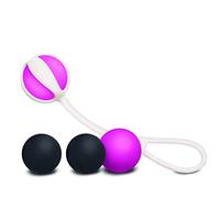 G-Vibe Bolas magnéticas de geisha Negro/Rosa Ø 1,8-2,2 cm