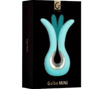 G-VIBE Fun Toys Mini Tiffany Menta - Vibrador Compacto Con Estimulación Doble Para Placer Intenso