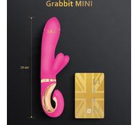 G-vibe - grabbit mini vibrador siliciona rosa