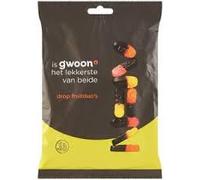 G’woon Regaliz Dulce Holandés 400 g - Mezcla Surtida de Drop - Caramelos de Regaliz Importados de Países Bajos (Regaliz con fruta)