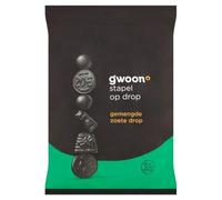 G’woon Regaliz Dulce Holandés 400 g - Mezcla Surtida de Drop - Caramelos de Regaliz Importados de Países Bajos (Regaliz Dulce Surtido)