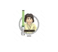 (G0059-Qui-Gon jinn)SW Space War Darth Mini Figuras de acción Clone Trooper Droides Jedi Anakin Skywalker