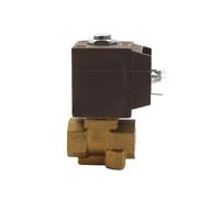 G1/10.2 cm 2/2 Vías AC 110/120V 220/230V Interior Exterior Indirecto Caldera Caldera Agua Vapor Gas Electroválvula Eléctrica (110V)