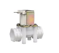 G1/2 Female Threaded Plastic Solenoid Valve DN15 RO Water Inlet And Drain Valve DC12V DC24V AC220V(Pressure,220V_CLOSED)