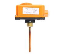 G1 / 2 Hot Water Pipe Thermostat | 90°C High Temperature Start Controller | 220V 16A for Circulating Pumps/Heaters | 100,000 Usage Lifespan, 20mm Thread