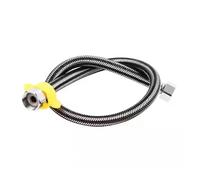 G1/2 Inch Stainless Steel Nylon Braided Plumbing Explosion-proof Flexible Hose Water Pipe Shower Faucet Bathroom Accessories(B,150cm)