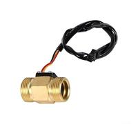 G1/2 pulgadas Efecto Hall Sensor de flujo de agua Interruptor Medidor DC 5V Cuerpo de cobre 1-30L/min Diseño de tres cables para calentadores de agua, purificadores, máquinas expendedoras