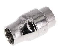 G1/2'' Válvula Antirretorno Acero Inoxidable 316 FKM (Resorte Ligero) 0.03-16bar - CLIS4E