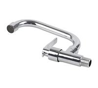 G1/2in Grifo de Pared Fregadero Monomando, Agua Fría Monomando Cocina, Grifo Montaje Mural Giratorio 360° para Uso Doméstico de la Cocina (Tipo 2)