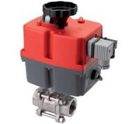 G1/4'' 24-240V AC/DC Válvula de bola de 2 vías de acero inoxidable a prueba de fallos
