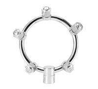 G1/4 Female Thread Misting Nozzle, 5 Head Circular Garden Humidifying Round Atomizing Nozzle, Multi use Circular Misting Nozzle for Garden Watering, 5 Head Atomizing Nozzle for Gar