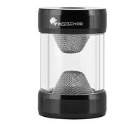 G1 / 4 Filtro de Enfriamiento de Agua de Rosca Interna, Filtro de Embudo de Pantalla Fina para Sistema de Enfriamiento de Computadora (Negro)