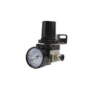 G1/4''6mm 8mm 10mm 12mm Air Control Compressor Pressure Relief Regulator Valve with Fitting AR3000-03 AR4000-04 AR3000-06(Grass green)