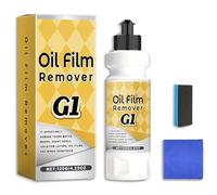 G1 Car Glass Cleaner, G1 Car Glass Polishing Compound - Remove Water Stains, Oil Stains, Fog, And Improve Visibility of Windows and Rearview Mirrors (3pcs)