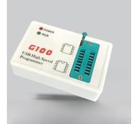 G100 - Programador flash USB SPI para programación de chips BIOS - Soporta EEPROM serie 24/25/95 y NOR Flash, procesador de 32 bits 72 MHz, USB de alta velocidad