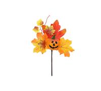 (G2)Artificial Maple Leaves Pumpkin Stem For Table Centerpiece & Wall Hanging Decoration