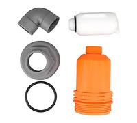G2 Automatic Air Intake Exhaust Valve Plastic Straight Through Pneumatic Valve for Garden Tool (Fast Type 6663A PP)