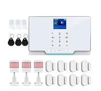 G20 Tuya WiFi gsm Alarm Security System 1.8 Tft Pantalla de Color Smart Home Wireless Alarm Apps Control(K)