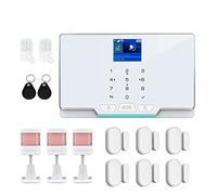 G20 Tuya WiFi gsm Alarm Security System 1.8 Tft Pantalla de Color Smart Home Wireless Alarm Apps Control(J)