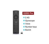 (G20SPRO) 2022 G20s G20s Pro Bluetooth Gyro Control remoto de voz inteligente G20 Ir Aprendizaje 2.4g Inalámbrico