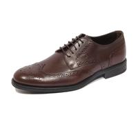 G2356 scarpa allacciata uomo TOD'S derby leather brown shoe man