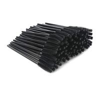 G2PLUS 100PCS Cepillo Pestañas Silicona：cepillos pestañas desechables negro,rimmel cepillos silicona para Extensiones y accesorios de maquillaje de ojos