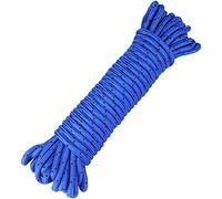 G2PLUS Cuerda 20 m x 8 mm - Cuerda de Polipropileno,Negro Cuerda de Amarre,Cuerda de Nailon Multifuncional Carga de Rotura: 670 kg