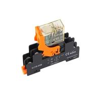 G2RL-1-E/G2RL-2 Relé de carril DIN 16A 24VDC SPDT Indicador LED Electromagnético compacto con protección contra sobretensiones TVS(RJ1S 24(E) 24VDC)