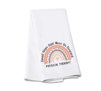 G2TUP Bolsa de maquillaje para fisioterapeuta, con texto en inglés "Small Steps Still Move Us Forward", bolsa de cosméticos PT, regalo de agradecimiento, Move Us Forward KT