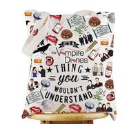 G2TUP The Vampire Merch - Bolsa de maquillaje The Diaries Fans Gift It's A Vampire Thing, Vampire Thing TG, Moderno