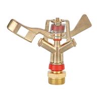 G3/4in 25 mm Rosca macho Aleación de zinc Brazo basculante Boquilla de rociador Cabezal de rociado de agua de alta presión para riego de jardines y riego agrícola Resistente a la (1 Uds.)