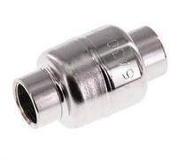 G3/8'' Acero Inoxidable 304 Válvula Antirretorno FKM (Resorte Ligero) 0.03-16bar - CLIS3E