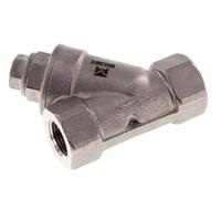 G3/8'' Filtro en Y 0.6mm Acero Inoxidable PTFE 40bar