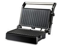 G3 Ferrari G10126 Ardòr - Parrilla compacta, negro, 1500 W | 1500W de potencia, diseño compacto, placas antiadherentes y versatilidad ideal para asar carne, pescado y pan