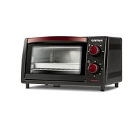 G3 Ferrari G10169 Horno de Sobremesa de Convección 10L ''Il Moro'', 800 W, Temperatura regulable, Temporizador, Puerta de Doble Cristal, Accesorios incluidos, Negro