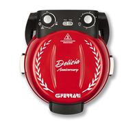 G3 Ferrari G10177 Delizia Anniversary, horno eléctrico para pizza hasta 400°C, piedra refractaria Ø 31 cm extraíble, doble elemento calefactor de acero, luces indicadoras, accesorios incluidos