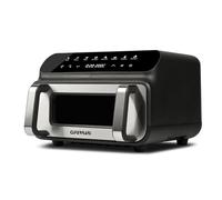 G3 Ferrari G10181 Friggisano BBQ Freidora de aire, Horno Barbocoa Smokeless, 200 W, Doble resistencia, 10 Litros XXL, Accesorios incluidos, Temporizador 60 min,