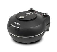 G3 Ferrari G10199 Pummarola Horno para Pizza, Hasta 420 °C, 1200W, Piedra Refractaria, Paredes Frías, Palas Inox, Recetario Incluido, Indicador de Temperatura, Cierre Amortiguado, Negro Mate