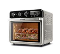 G3 Ferrari G10221 Horno Air Fryer Multifunción 32 L, 2000 W, 5 Programas de Cocción, 6 Resistencias, Temperatura Regulable hasta 230 °C, Pantalla con Temporizador, Accesorios