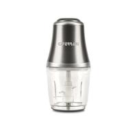 G3 Ferrari G20163 Picadora Vetromix, 500 W, vaso de cristal de 500 ml, 4 cuchillas inoxidable, funcionamiento Pulse, base antideslizante de silicona, completamente desmontable, fácil de limpiar