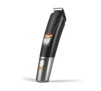 G3 Ferrari G30062 "Razor Set", cortador de barba y pelo 5 en 1, recargable, ajuste de corte de 3-12 mm, pantalla digital, autonomía 60 min, 5 en 1, inalámbrico