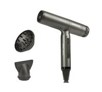 G3 Ferrari G30067 Monna Lisa Secador de pelo Brushless, 2000 W, 3 velocidades, 5 temperaturas, función ioni, Gris oscuro