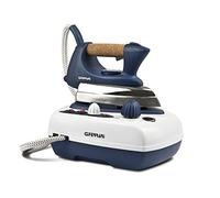 G3 Ferrari G40019 Centro de planchado, 2000 W, Capacidad 700 ml, 2.5-3 Bar, 40-50 g/min vapor regulable, Temperatura regulable, Blanco/Azul